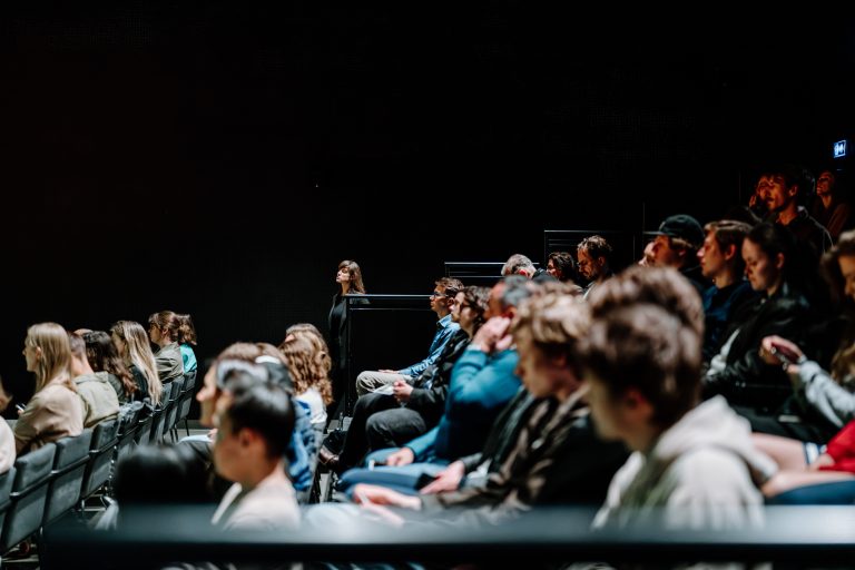 „l’AUC“ paskaita „Kaip nenugriauti pastato?“ Giedriaus Stonkaus nuotr.