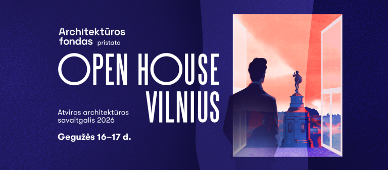 Festivalio iliustracija „Miesto balsas“. Aut. Liudas Barkauskas